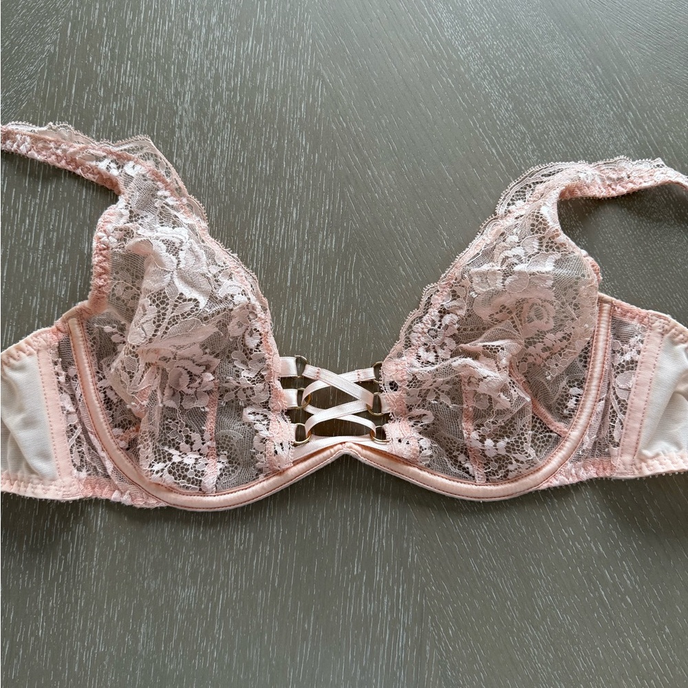 Agent Provocateur - Pink Lace Bra